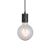 Lampa wisząca metalowa czarna 10cm 76586 z serii Urban - Endon Lighting