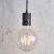 Lampa wisząca metalowa czarna 10cm 76586 z serii Urban - Endon Lighting