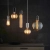 Lampa wisząca metalowa czarna 10cm 76586 z serii Urban - Endon Lighting