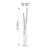 Lampa podłogowa LED srebrna 3-punktowa 76731 z serii GLACIER - Endon Lighting