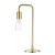 Lampa stołowa metalowa złota 45cm 77117 z serii RUBENS - Endon Lighting