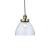 Lampa wisząca mosiężna szklana 1-punktowa 77272 z serii Hansen - Endon Lighting