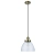 Lampa wisząca mosiężna szklana 1-punktowa 77272 z serii Hansen - Endon Lighting