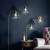 Lampa stołowa mosiężna ze szklanym kloszem 77859 z serii Hansen - Endon Lighting