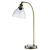 Lampa stołowa mosiężna ze szklanym kloszem 77859 z serii Hansen - Endon Lighting