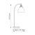 Lampa stołowa mosiężna ze szklanym kloszem 77859 z serii Hansen - Endon Lighting