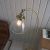 Lampa podłogowa mosiężna ze szklanym kloszem 77860 z serii Hansen - Endon Lighting