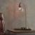 Lampa stołowa miedziana metalowa ze szklanym kloszem 77861 z serii Hansen - Endon Lighting
