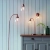 Lampa stołowa miedziana metalowa ze szklanym kloszem 77861 z serii Hansen - Endon Lighting