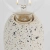 Lampa stołowa betonowa biała terrazzo 78181 - Endon Lighting