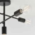 Lampa sufitowa czarna metalowa 5-punktowa 79502 z serii Studio - Endon Lighting