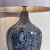 Lampa stołowa ceramiczna szaro-niebieska z abażurem 79842 z serii Ilsa - Endon Lighting