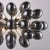 Lampa wisząca metalowa czarna 8-punktowa 72cm 80124 z serii Infinity - Endon Lighting