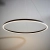 Lampa wisząca LED okrągła czarna 80cm 80628 z serii Staten - Endon Lighting
