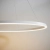 Lampa wisząca LED biała okrągła 80cm 80629 z serii Staten - Endon Lighting