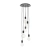 Lampa wisząca czarna metalowa 6-punktowa 81535 z serii Studio - Endon Lighting