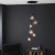 Lampa wisząca czarna metalowa 6-punktowa 81535 z serii Studio - Endon Lighting