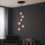Lampa wisząca czarna metalowa 6-punktowa 81535 z serii Studio - Endon Lighting