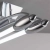 Lampa sufitowa LED chromowana podłużna 128cm 81691 z serii Harper - Endon Lighting