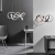 Lampa wisząca LED biała metalowa spiralna 63cm 81893 z serii SYNERGY - Endon Lighting