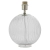Podstawa lampy stołowej szklana prążkowana 34cm 81896 z serii Jemma - Endon Lighting