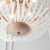 Lampa wisząca złota metalowa z koralikami 5-punktowa 81913 z serii Celine - Endon Lighting