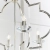 Lampa wisząca metalowa srebrna 4-punktowa 81915 z serii Garland - Endon Lighting
