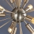 Lampa wisząca metalowa srebrna 9-punktowa 50cm 81917 z serii Miro - Endon Lighting