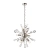 Lampa wisząca metalowa srebrna 9-punktowa 50cm 81917 z serii Miro - Endon Lighting
