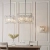 Lampa wisząca chromowana szklana 4-punktowa 81930 z serii ACADIA - Endon Lighting