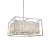 Lampa wisząca chromowana prostokątna 6-punktowa 81931 z serii ACADIA - Endon Lighting