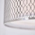 Lampa wisząca metalowa srebrna z tkaniną 56cm 81969 z serii Cordero - Endon Lighting