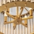 Lampa wisząca złota szklana 6-punktowa 81999 z serii Romola - Endon Lighting