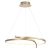 Lampa wisząca LED złota metalowa okrągła 57cm 90323 z serii Rafe - Endon Lighting