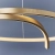 Lampa wisząca LED złota metalowa okrągła 57cm 90323 z serii Rafe - Endon Lighting