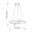 Lampa wisząca LED złota metalowa okrągła 57cm 90323 z serii Rafe - Endon Lighting