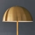 Lampa podłogowa metalowa mosiężna 152cm 90521 z serii Nova - Endon Lighting