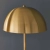 Lampa podłogowa metalowa mosiężna 152cm 90521 z serii Nova - Endon Lighting