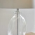 Lampa stołowa szklana z białym abażurem 90535 z serii Gideon - Endon Lighting
