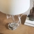 Lampa stołowa szklana z białym abażurem 90535 z serii Gideon - Endon Lighting
