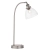 Lampa stołowa metalowa srebrna ze szklanym kloszem 91740 z serii Hansen - Endon Lighting