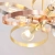 Plafon metalowy złoto-miedziany 6-punktowy 91935 z serii HOOP - Endon Lighting