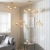 Lampa wisząca złota 5-punktowa z szklanymi kloszami 91969 z serii Dimple - Endon Lighting