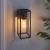 Kinkiet metalowy czarny geometryczny 27cm 91993 z serii HERBERT - Endon Lighting