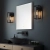 Kinkiet metalowy czarny geometryczny 27cm 91993 z serii HERBERT - Endon Lighting