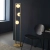 Lampa podłogowa złota metalowa 3-punktowa 92494 z serii Teo - Endon Lighting