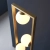 Lampa podłogowa złota metalowa 3-punktowa 92494 z serii Teo - Endon Lighting