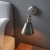 Kinkiet metalowy srebrny z miedzianym detalem 92866 z serii Hal - Endon Lighting