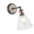 Kinkiet mosiężny ze szklanym kloszem 92874 z serii HAL - Endon Lighting