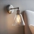 Kinkiet mosiężny ze szklanym kloszem 92874 z serii HAL - Endon Lighting